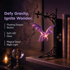 Dragon Bookshelf Lamp - Enchanting Floating Dragon Night Light